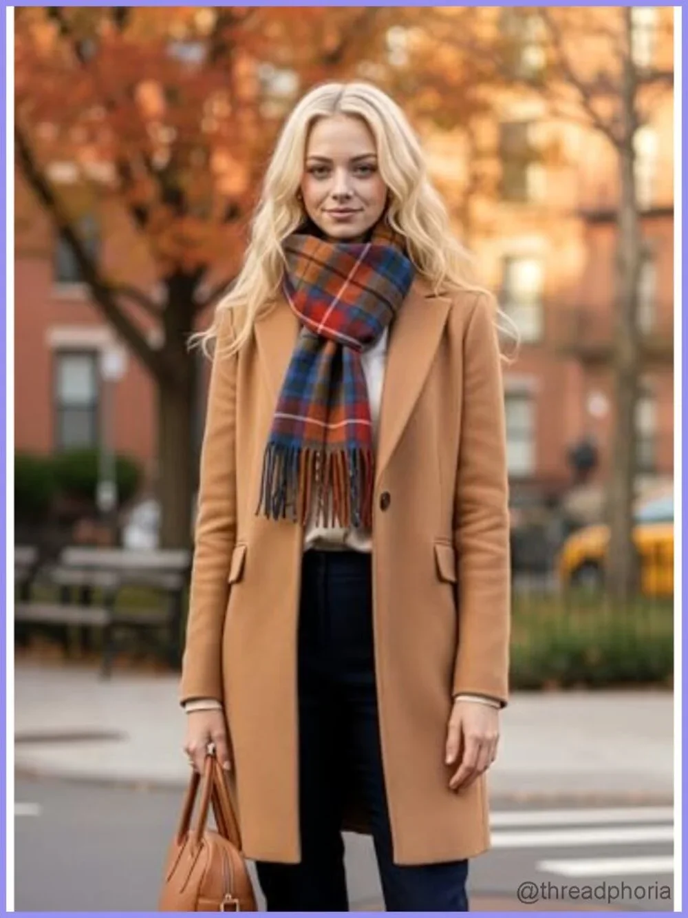 Tartan Plaid Scarf - Soft Cashmere Feel Winter Scarf, Scottish Wrap for